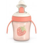 Suavinéx nerozlitný hrníček Go Natural 200 ml růžová jahoda – Sleviste.cz