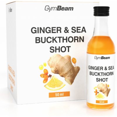 GymBeam Zázvorový shot s rakytníkem 50 ml – Zboží Mobilmania