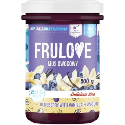 ALLNUTRITION FRULOVE OVOCNÁ PĚNA BLUEBERRY VANILLA 500 g – Zboží Dáma