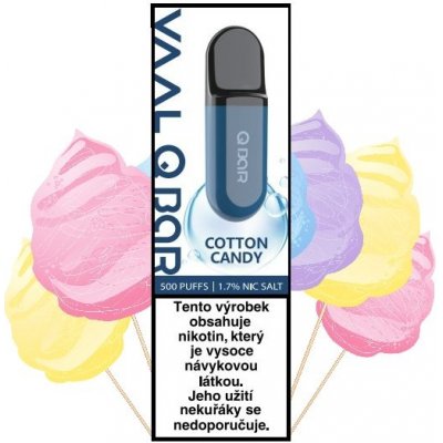 Joyetech VAAL Q Bar Cotton Candy 17 mg 500 potáhnutí 1 ks – Zbozi.Blesk.cz