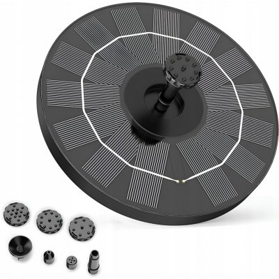 Creative Corner Solární zahradní fontána plovoucí 16 cm – Zboží Dáma