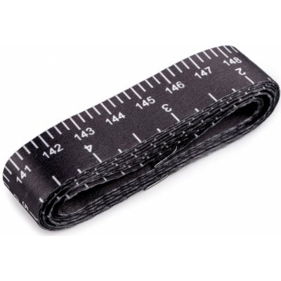 Prima-obchod Saténový krejčovský metr, barva 4 černá – Zboží Mobilmania