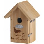 Esschert Design Ptačí budka Simple 19,5 x 14,5 x11 cm dřevo hnědá – Hledejceny.cz