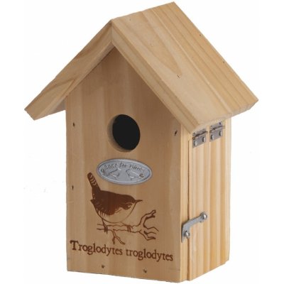 Esschert Design Ptačí budka Simple 19,5 x 14,5 x11 cm dřevo hnědá – Hledejceny.cz