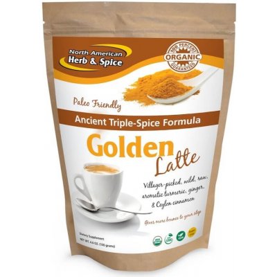 North American Herb & Spice |Sušené zlaté mléko - Golden Latte - 130 g – Zboží Mobilmania