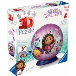 Ravensburger 3D puzzle svítící Gabby’s Dollhouse 72 ks – Zboží Dáma