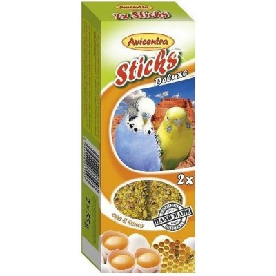 Avicentra tyčinka pro andulky s vajíčkem a medem 2 x 55 g – Hledejceny.cz