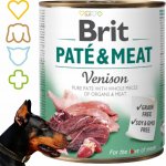 Brit Paté & Meat Dog Venison 800 g – Zboží Mobilmania