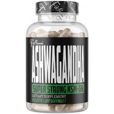 Fitboom Ashwaganda KSM 66 100 kapslí – Hledejceny.cz
