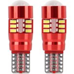 AMIO LED žárovka sada 12V/24V 5W W2,1x9,5d čirá CANBUS – Hledejceny.cz