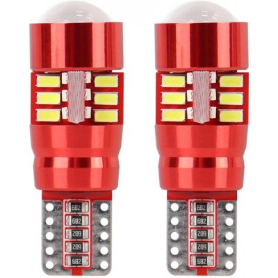 AMIO LED žárovka sada 12V/24V 5W W2,1x9,5d čirá CANBUS – Hledejceny.cz