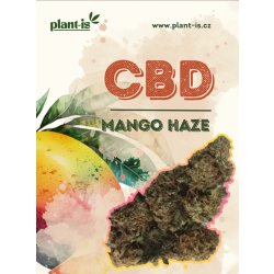 Plant-is Mango Haze květy CBD 18% THC 0,5% 5g