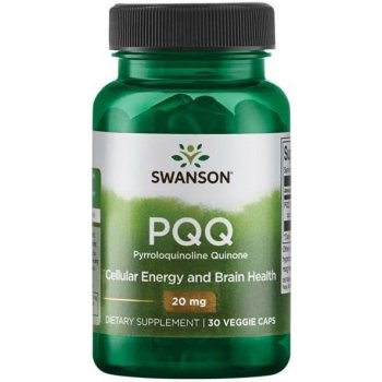 Swanson PQQ Pyrroloquinoline Quinone 20 mg 30 kapslí