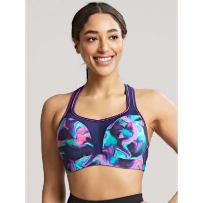 PANACHE SPORTOVNÍ PODPRSENKA BEZ KOSTIC 7341B cranberry - Bra Hunting