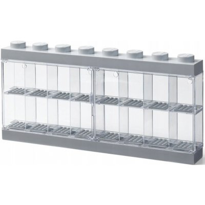 LEGO® organizér šedá 38 cm 18.5 cm 4.7 cm – Zboží Dáma