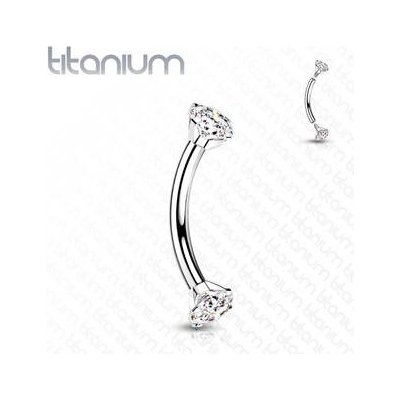 Šperky4U piercing do obočí titan TIT1131C-12123 – Zbozi.Blesk.cz