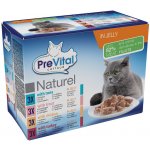 PreVital Naturel Kompletní krmivo pro dospělé kočky 12 x 85 g – Hledejceny.cz