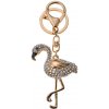 Přívěsky na klíče Přívěsek na klíče Clayre&Eef Juleeze JZKC0081 Flamingo Bílá