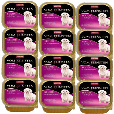 Animonda Vom Feinsten Senior Dog jehněčí a kuřecí 12 x 150 g – Zboží Mobilmania