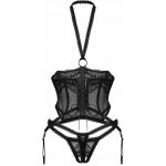 Obsessive Set korzetu a tang Alliane krajkový korzet a tanga s otevřeným rozkrokem – Hledejceny.cz