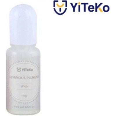 YiTeKo Svítící pigment do pryskyřice 08 bílá 10 ml – Hledejceny.cz
