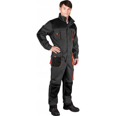 Leber & Hollman FORMEN SBP pracovní kombinéza Grey/Orange – Hledejceny.cz