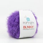 POPYARN Příze Bunny B06 - fialová, 100g 170m – Zboží Mobilmania