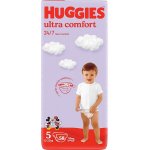Huggies Ultra Comfort Mega 5 12-22 kg 58 ks – Sleviste.cz