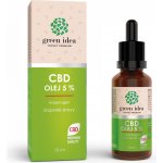 Green idea CBD olej 5 % 10 ml – Sleviste.cz
