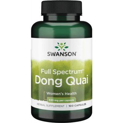 Swanson Andělika Čínská Dong Quai 530 mg 100 kapslí
