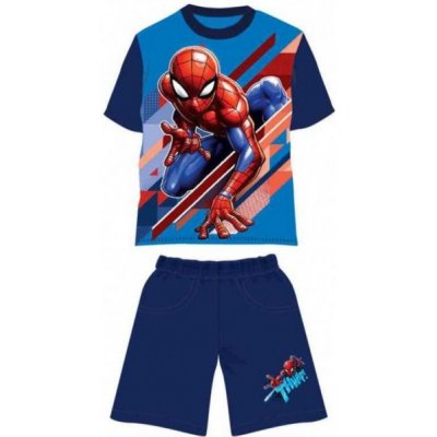 SpinMaster chlapecká letní souprava Spiderman tričko a šortky – Zboží Dáma