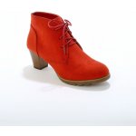 Blancheporte elegantní kotníkové boty z kožené usně karamelová – Hledejceny.cz