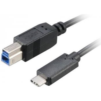 Akasa AK-CBUB28-10BK USB 3.1 C M - B M, 1m