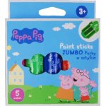 Astra Baby barvy Jumbo v tyčince 4 ks Prasátko Peppa – Hledejceny.cz
