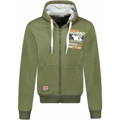 GEOGRAPHICAL Norway mikina GOLME MEN khaki – Sleviste.cz