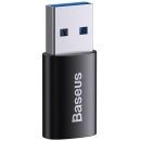Adaptér a redukce k mobilu Baseus ZJJQ000001 Ingenuity Mini OTG Adaptér z USB-A na USB-C Black 6932172605643