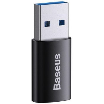 Baseus ZJJQ000001 Ingenuity Mini OTG Adaptér z USB-A na USB-C Black 6932172605643