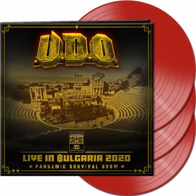 U.D.O. - Live In Bulgaria 2020 Vinyl 3LP Coloured Red 3 LP – Zbozi.Blesk.cz