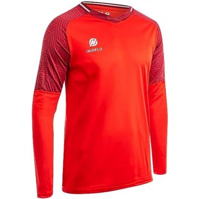 Nidelo Player shirt L/S Nantes červený – Sleviste.cz