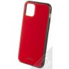 Pouzdro a kryt na mobilní telefon Apple Pouzdro Forcell Glass Apple iPhone 11 Pro červené