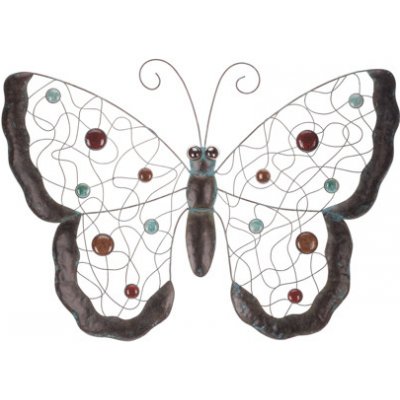 Autronic Motýl - kovová dekorace na pověšení SR2018 – Zboží Mobilmania