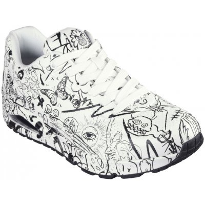 Skechers Uno Process Sketch white/black – Zboží Mobilmania