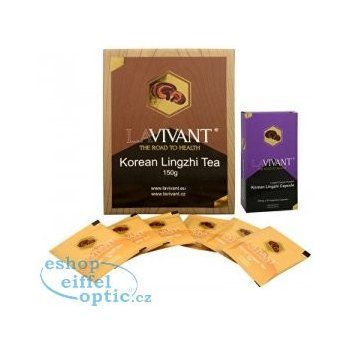 Lavivant Korean Lingzhi 30 kapslí + Korean Lingzhi Tea 50 x 3 g