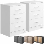 FurniGO Eloise 54 x 39 x 28 cm – Zboží Dáma