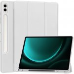 Techsuit Flex Trifold with Pencil Holder Samsung Galaxy Tab S9 FE Plus KF2321688 Gray – Zboží Živě
