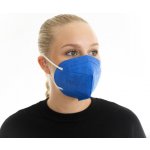 TEX-TECH respirátor FFP2 Tmavě modrý 5 ks – Zboží Dáma