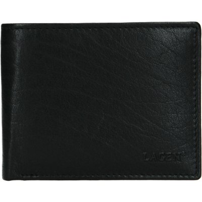 Lagen Pánská kožená peněženka Lagen W-8053 černá