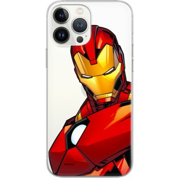 Pouzdro Marvel Iron Man 005 TPU ochranné silikonové s motivem Apple iPhone 11 Pro Max průhledné