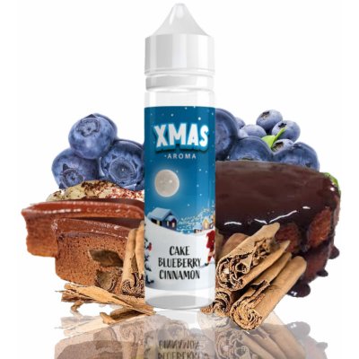 Xmas Cake Blueberry Cinnamon Shake & Vape 10 ml – Zboží Mobilmania