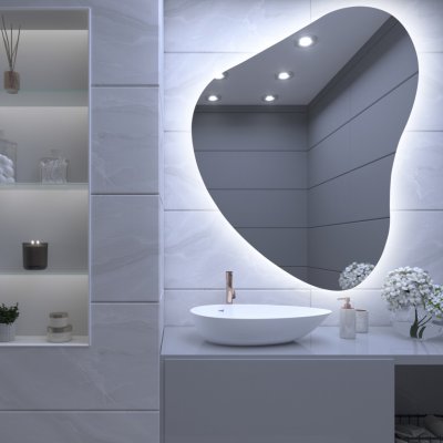 Artalo LED zrcadlo do koupelny A17 50 x 62 cm